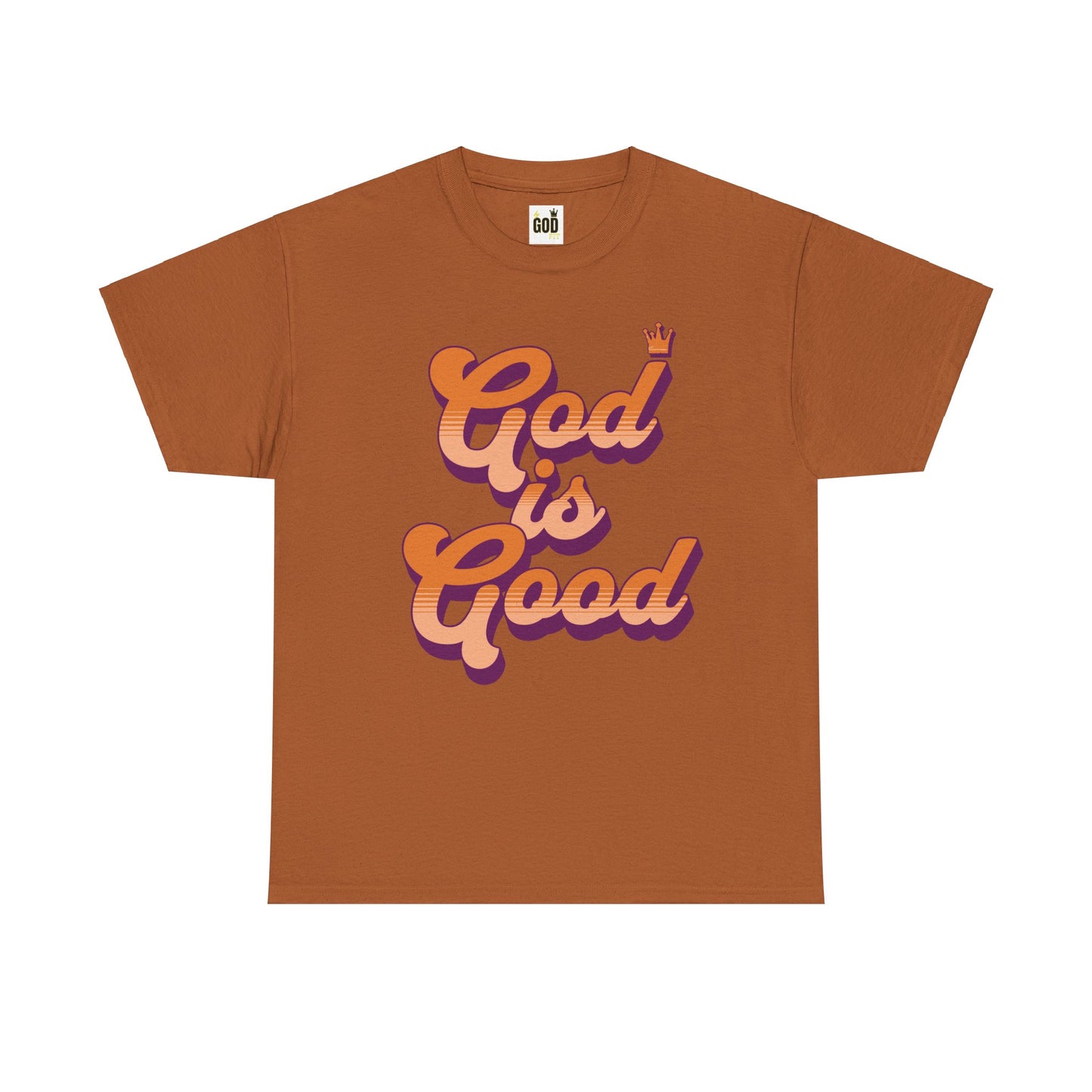 God is Good Unisex Heavy Cotton Tee - Positive Vibe T-Shirt for Daily Inspiration