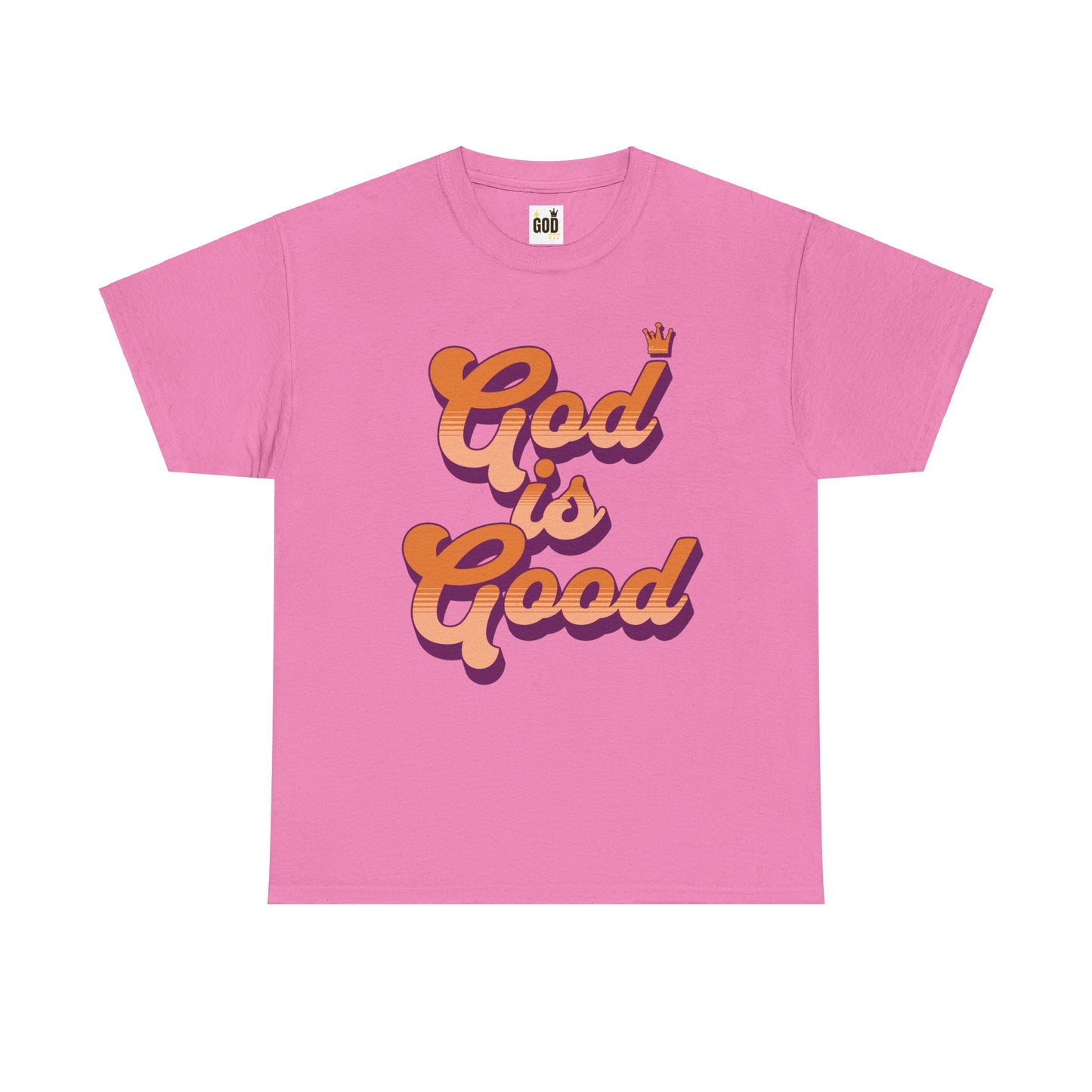 God is Good Unisex Heavy Cotton Tee - Positive Vibe T-Shirt for Daily Inspiration