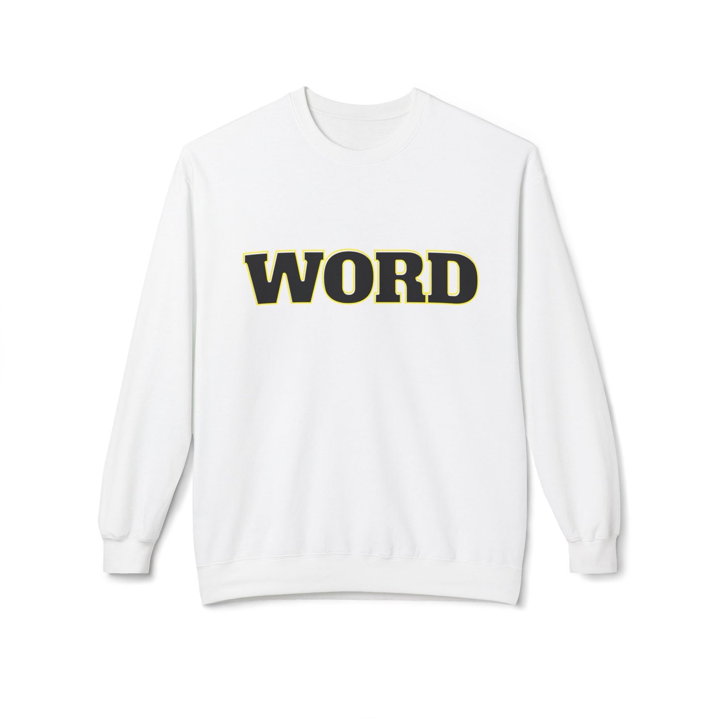 Unisex Fleece Sweatshirt - Inspirational Christian Message