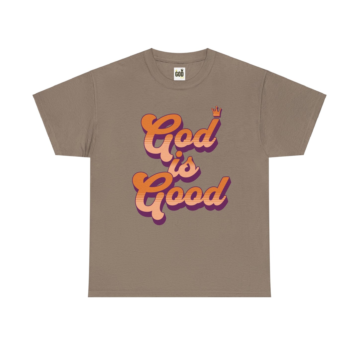 God is Good Unisex Heavy Cotton Tee - Positive Vibe T-Shirt for Daily Inspiration