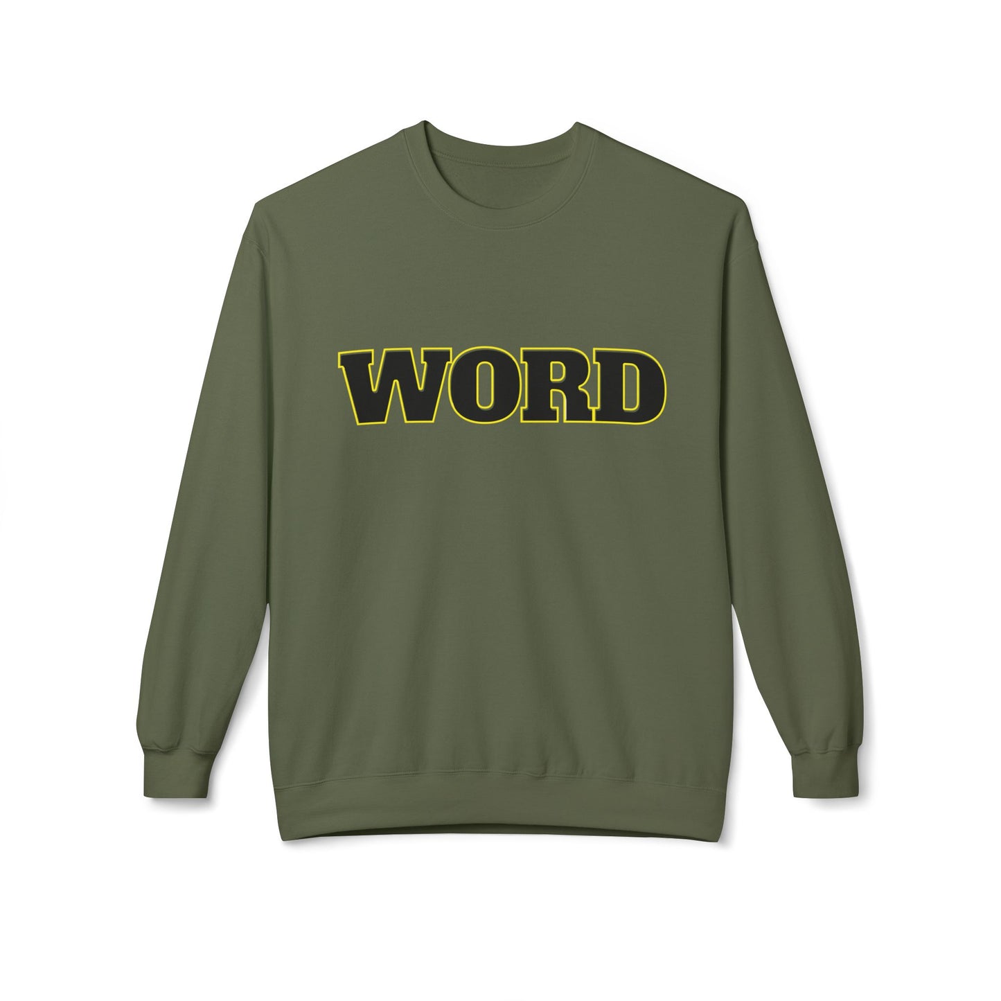 Unisex Fleece Sweatshirt - Inspirational Christian Message