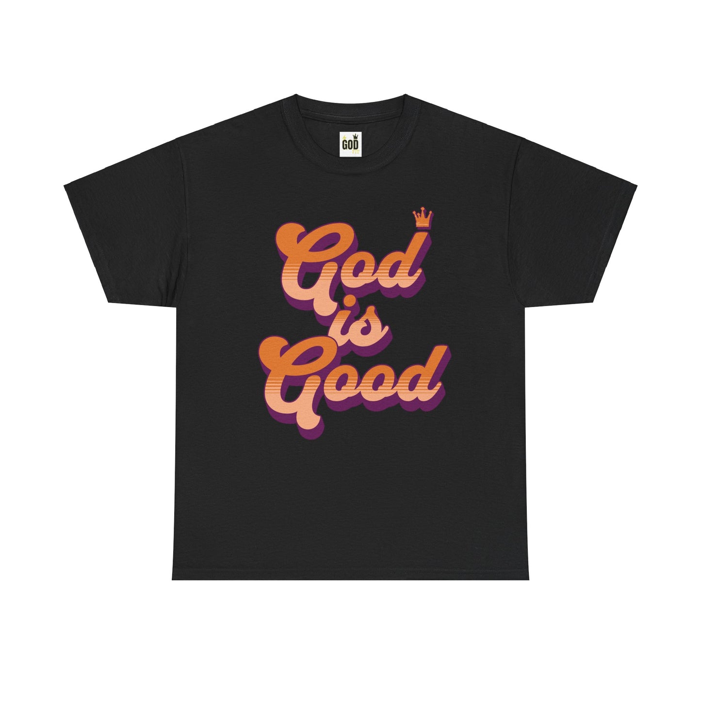 God is Good Unisex Heavy Cotton Tee - Positive Vibe T-Shirt for Daily Inspiration