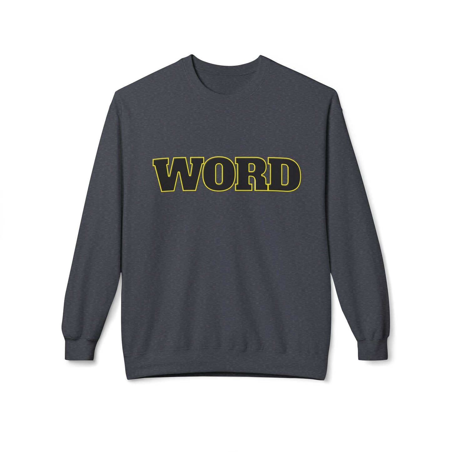 Unisex Fleece Sweatshirt - Inspirational Christian Message