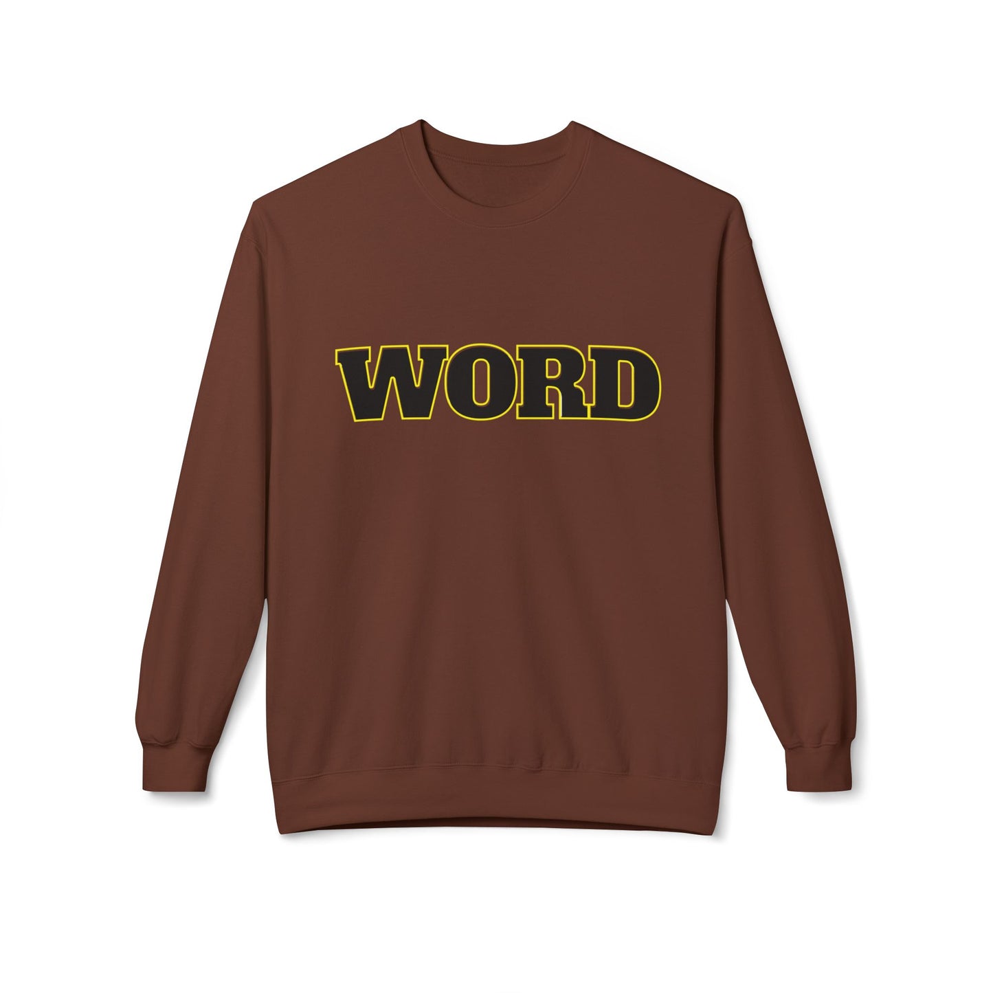 Unisex Fleece Sweatshirt - Inspirational Christian Message