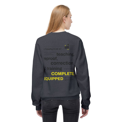 Unisex Fleece Sweatshirt - Inspirational Christian Message